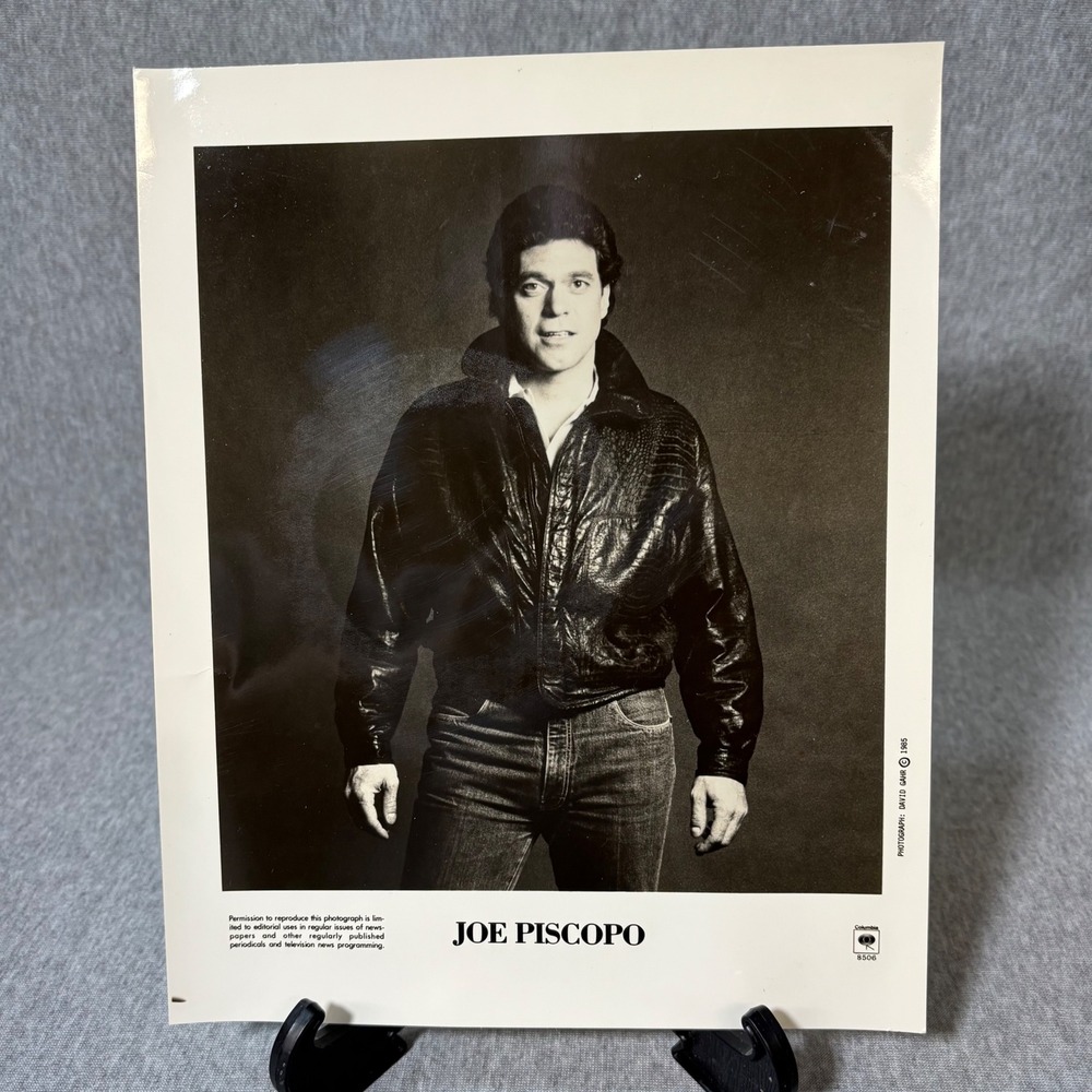 Joe Piscopo Vintage 1985 Press Photo 8x10 David Gahr SNL Comedy Memorabilia